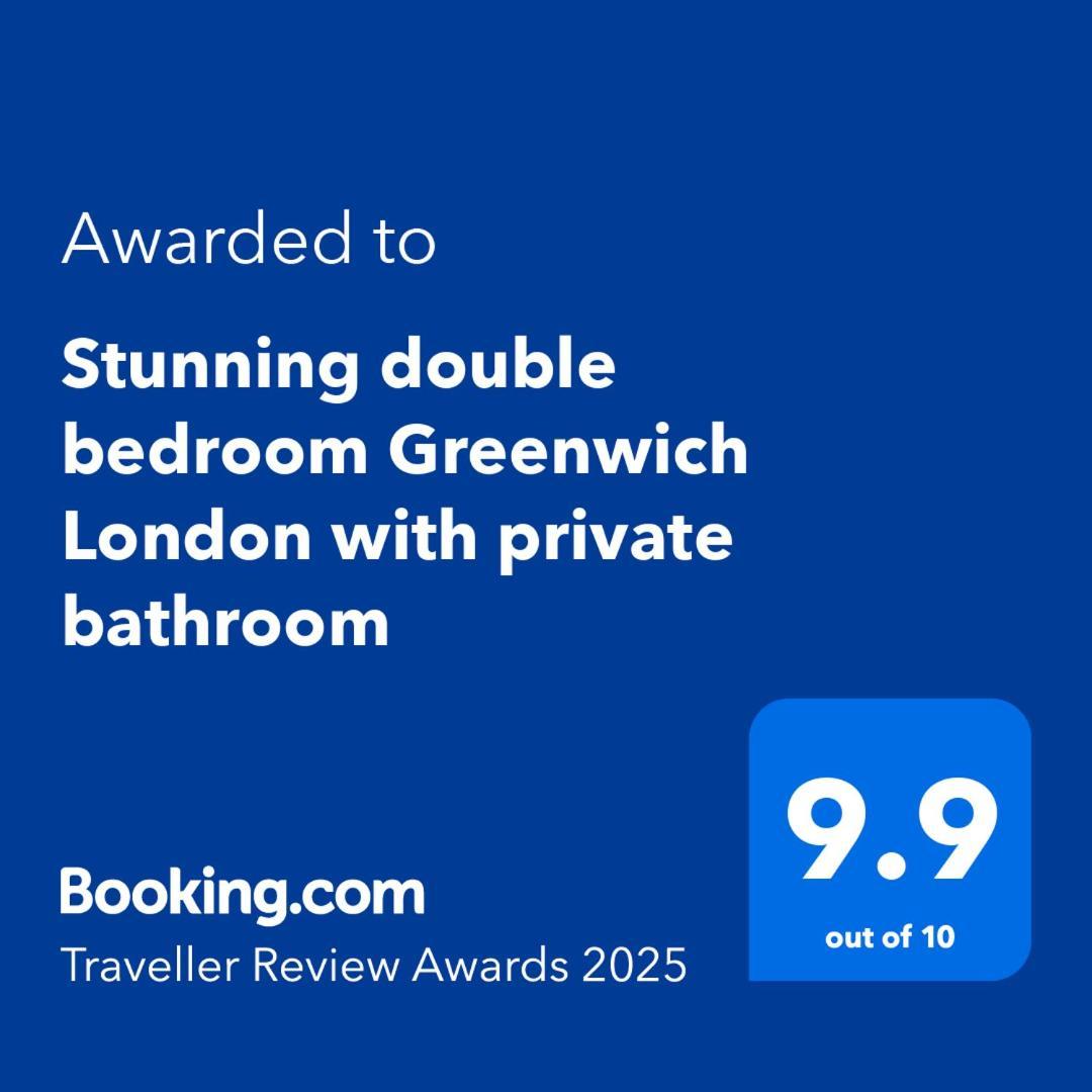 Stunning Double Bedroom Greenwich London With Private Bathroom Ngoại thất bức ảnh